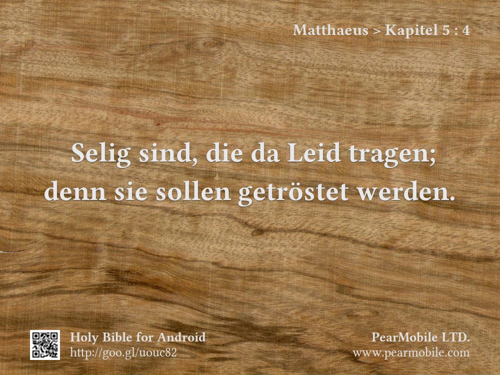 Matthaeus, Kapitel 5:4